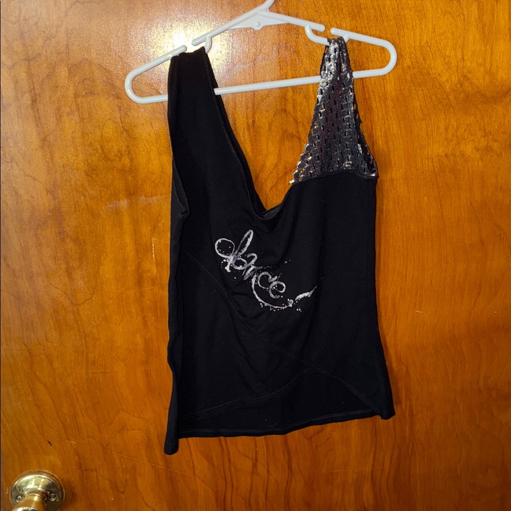 Black Dance Costume Top